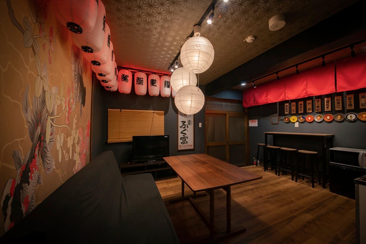 Fukufuku Sushi-Themed Guesthouse كيوتو المظهر الخارجي الصورة